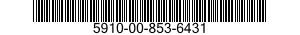 5910-00-853-6431  5910008536431 008536431