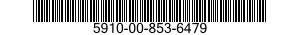 5910-00-853-6479  5910008536479 008536479
