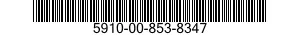 5910-00-853-8347 CAPACITOR,FIXED,PLASTIC DIELECTRIC 5910008538347 008538347