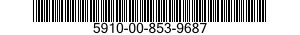 5910-00-853-9687  5910008539687 008539687