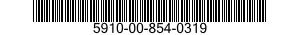 5910-00-854-0319  5910008540319 008540319