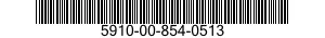 5910-00-854-0513  5910008540513 008540513
