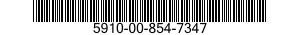 5910-00-854-7347  5910008547347 008547347