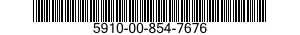 5910-00-854-7676  5910008547676 008547676