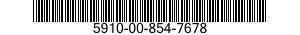 5910-00-854-7678  5910008547678 008547678