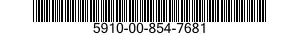 5910-00-854-7681  5910008547681 008547681