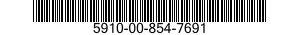 5910-00-854-7691  5910008547691 008547691