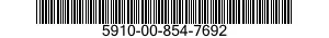 5910-00-854-7692  5910008547692 008547692