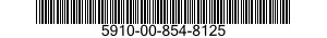 5910-00-854-8125  5910008548125 008548125