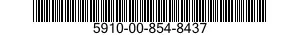 5910-00-854-8437  5910008548437 008548437