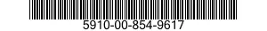 5910-00-854-9617  5910008549617 008549617