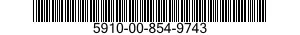 5910-00-854-9743  5910008549743 008549743