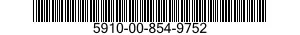 5910-00-854-9752  5910008549752 008549752