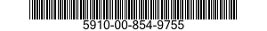 5910-00-854-9755  5910008549755 008549755