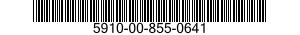 5910-00-855-0641  5910008550641 008550641