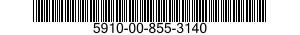 5910-00-855-3140  5910008553140 008553140