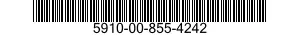 5910-00-855-4242  5910008554242 008554242
