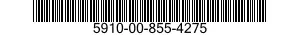 5910-00-855-4275  5910008554275 008554275