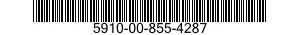 5910-00-855-4287 CAPACITOR,FIXED,ELECTROLYTIC 5910008554287 008554287