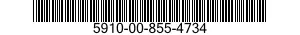 5910-00-855-4734  5910008554734 008554734