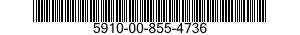 5910-00-855-4736  5910008554736 008554736
