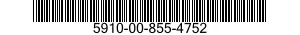 5910-00-855-4752  5910008554752 008554752