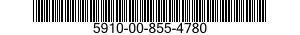 5910-00-855-4780  5910008554780 008554780