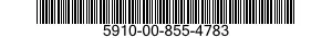5910-00-855-4783  5910008554783 008554783