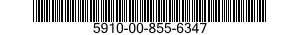 5910-00-855-6347  5910008556347 008556347