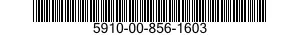 5910-00-856-1603 CAPACITOR,FIXED,CERAMIC DIELECTR 5910008561603 008561603