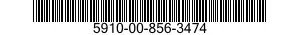 5910-00-856-3474  5910008563474 008563474
