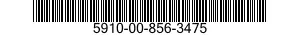 5910-00-856-3475  5910008563475 008563475