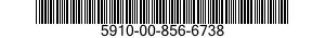 5910-00-856-6738  5910008566738 008566738