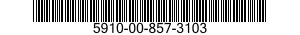 5910-00-857-3103  5910008573103 008573103