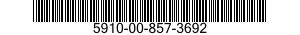 5910-00-857-3692 CAPACITOR,FIXED,CERAMIC DIELECTR 5910008573692 008573692