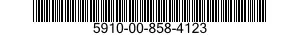 5910-00-858-4123  5910008584123 008584123