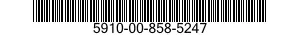 5910-00-858-5247  5910008585247 008585247