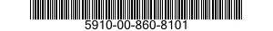 5910-00-860-8101  5910008608101 008608101