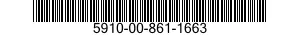 5910-00-861-1663  5910008611663 008611663