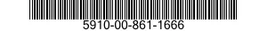 5910-00-861-1666  5910008611666 008611666
