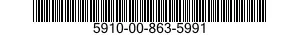 5910-00-863-5991  5910008635991 008635991