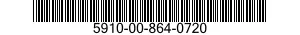 5910-00-864-0720 CAPACITOR,FIXED,METALLIZED,PAPER-PLASTIC DIELECTRIC 5910008640720 008640720