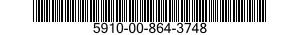 5910-00-864-3748  5910008643748 008643748