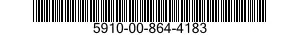 5910-00-864-4183  5910008644183 008644183