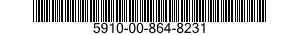 5910-00-864-8231  5910008648231 008648231