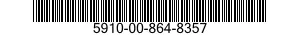 5910-00-864-8357 CAPACITOR,FIXED,ELECTROLYTIC 5910008648357 008648357