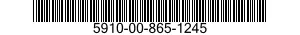5910-00-865-1245 CAPACITOR,FIXED,ELECTROLYTIC 5910008651245 008651245