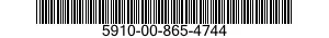 5910-00-865-4744  5910008654744 008654744