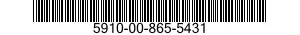 5910-00-865-5431  5910008655431 008655431