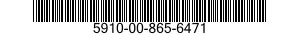 5910-00-865-6471  5910008656471 008656471